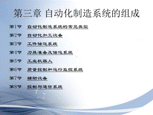 自动化制造系统组成课件.ppt