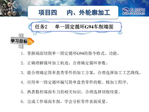 端面切削循环指令G94课件.ppt