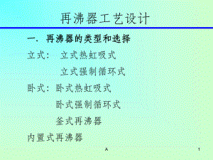 再沸器设计课件.ppt