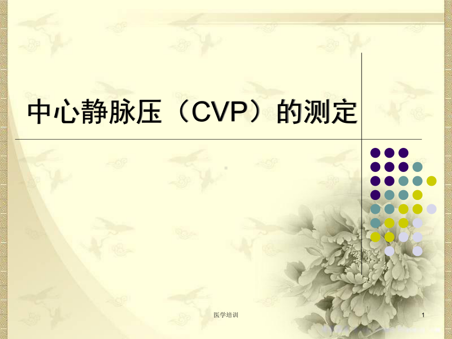 中心静脉压(CVP)的测定(培训类)课件.ppt_第1页