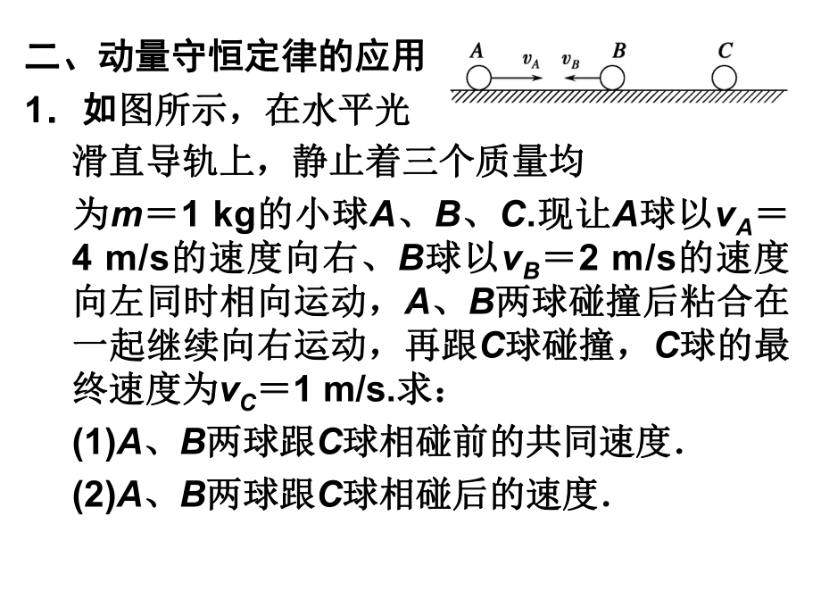 动量守恒定律的典型模课件.ppt_第2页