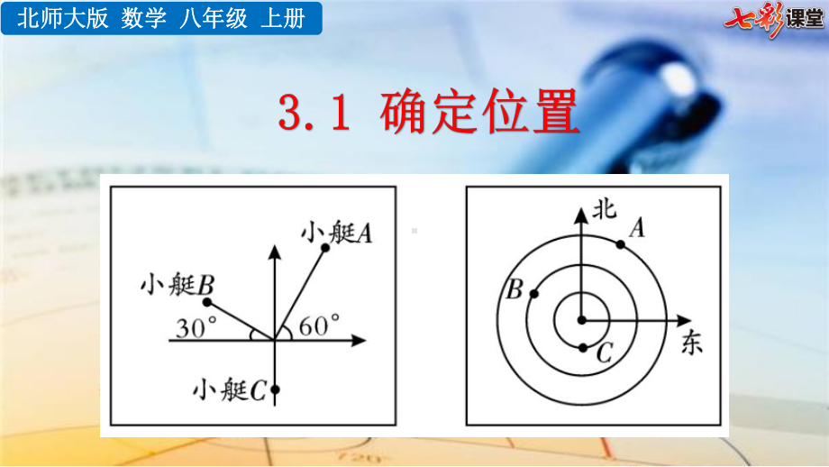 北师大版八年级数学上册第三章位置与坐标全套教学课课件.pptx_第1页