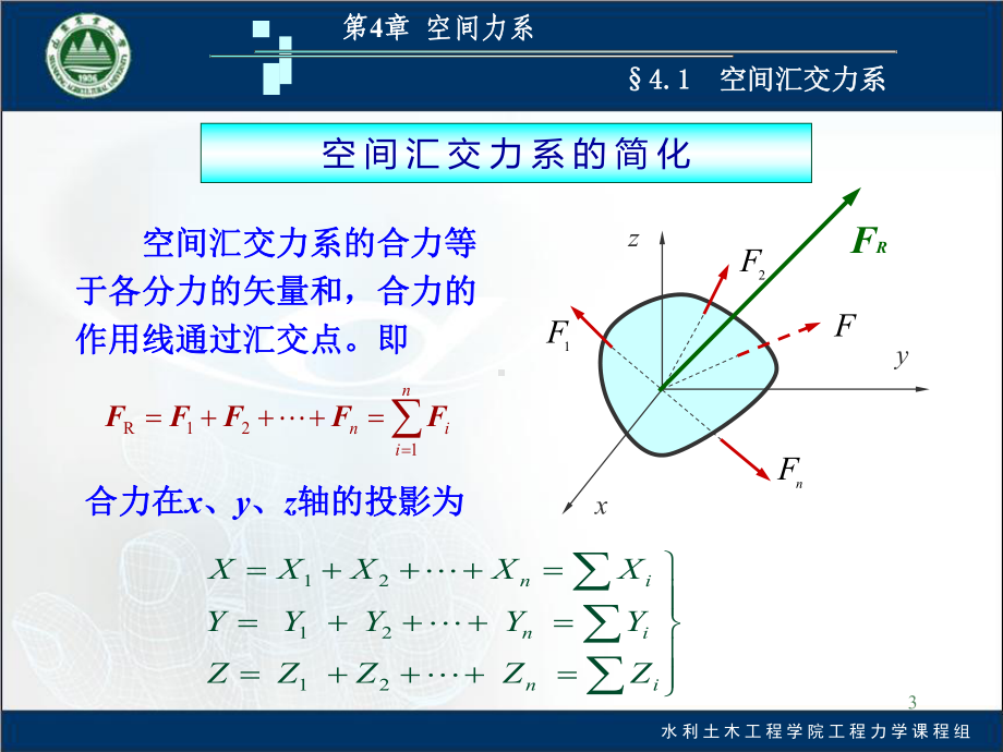 大学工程力学空间力系课件.pptx_第3页