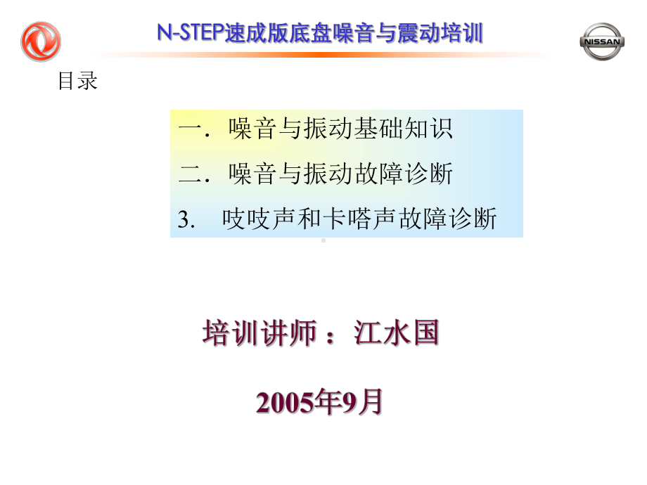 振动和噪音培训提纲课件.ppt_第1页