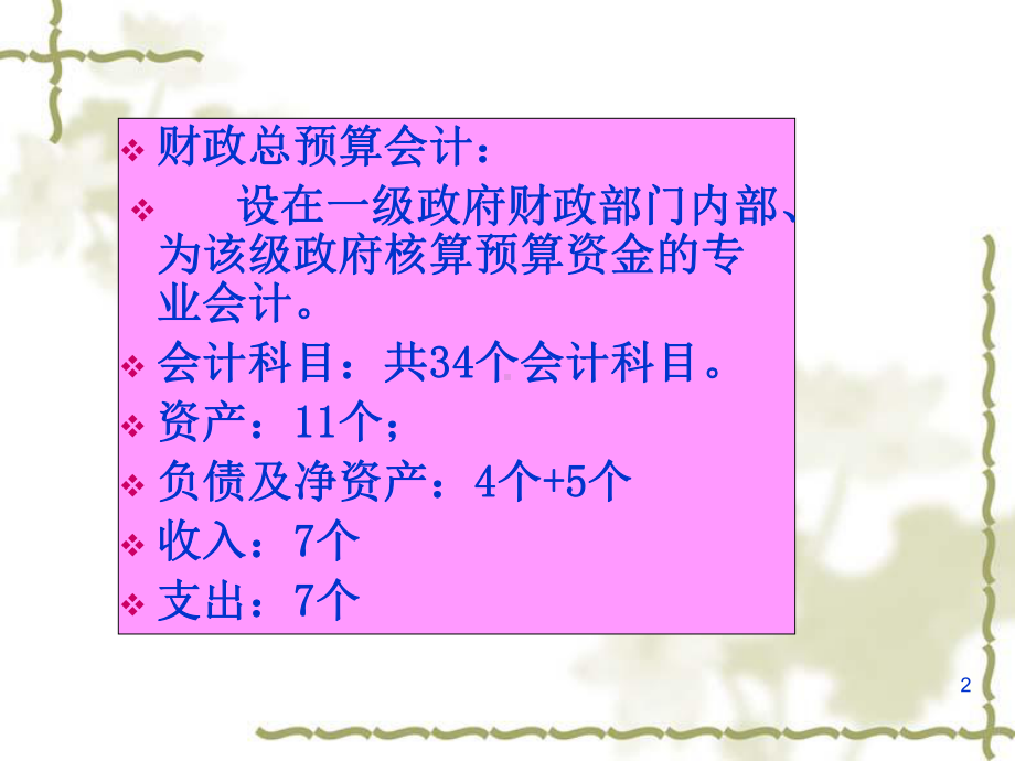 财政总预算会计的概念课件.ppt_第2页