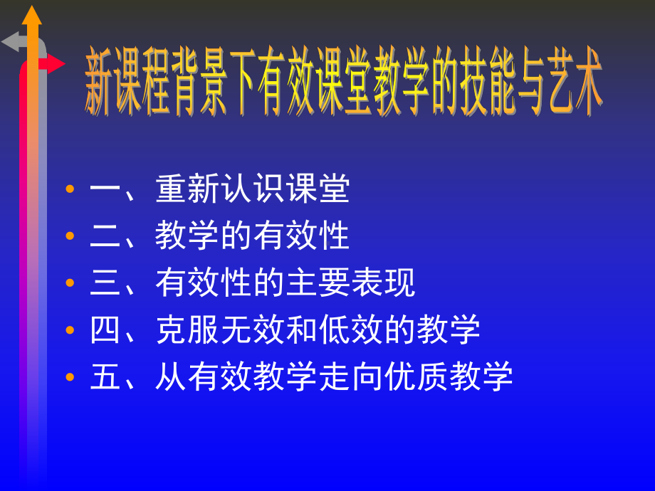 新课程背景下有效课堂教学的技能与艺术课件.ppt_第2页