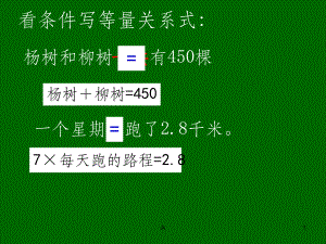 写等量关系式课件.ppt