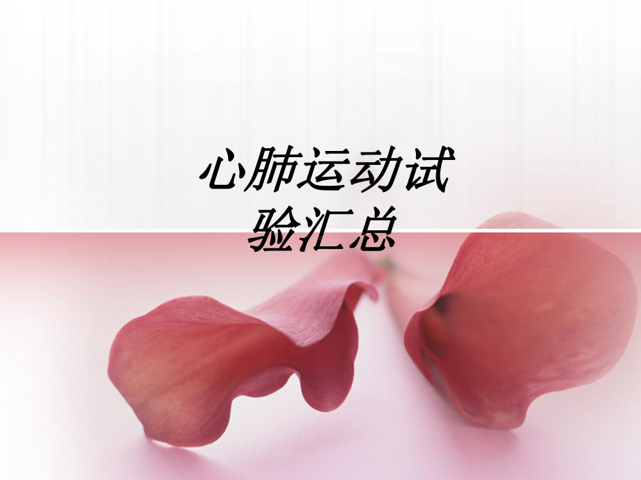 心肺运动试验汇总讲义课件.ppt_第1页