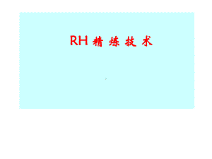 RH精炼技术课件.ppt