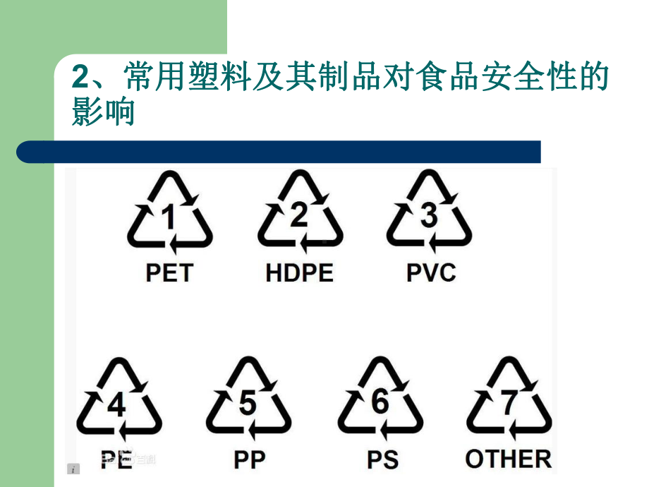 3-5包装材料及其他化学物质对食品安全性的影响汇总课件.ppt_第3页