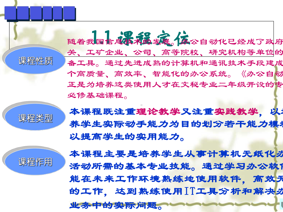 《办公自动化》课程整体介绍课件.ppt_第3页