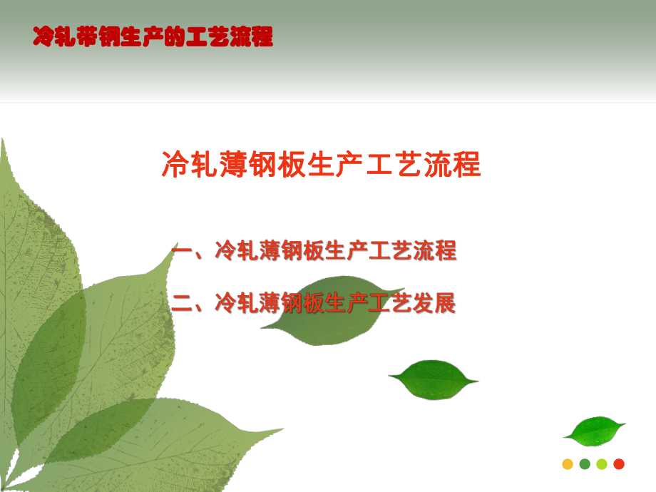 冷轧带钢生产的工艺流程课件.ppt_第2页