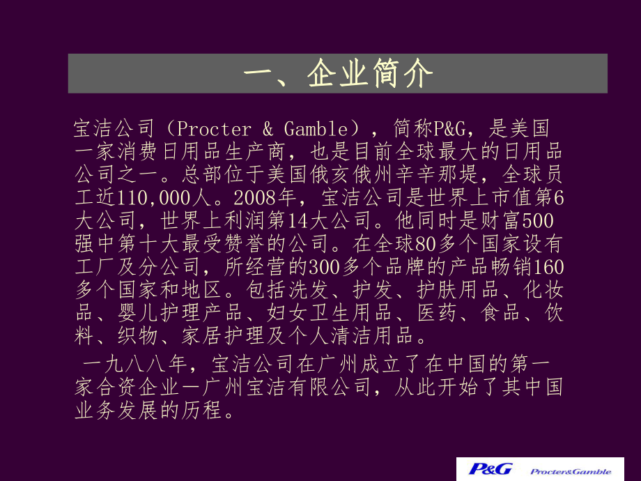 00宝洁SWOT和PEST和五力分析课件.ppt_第3页