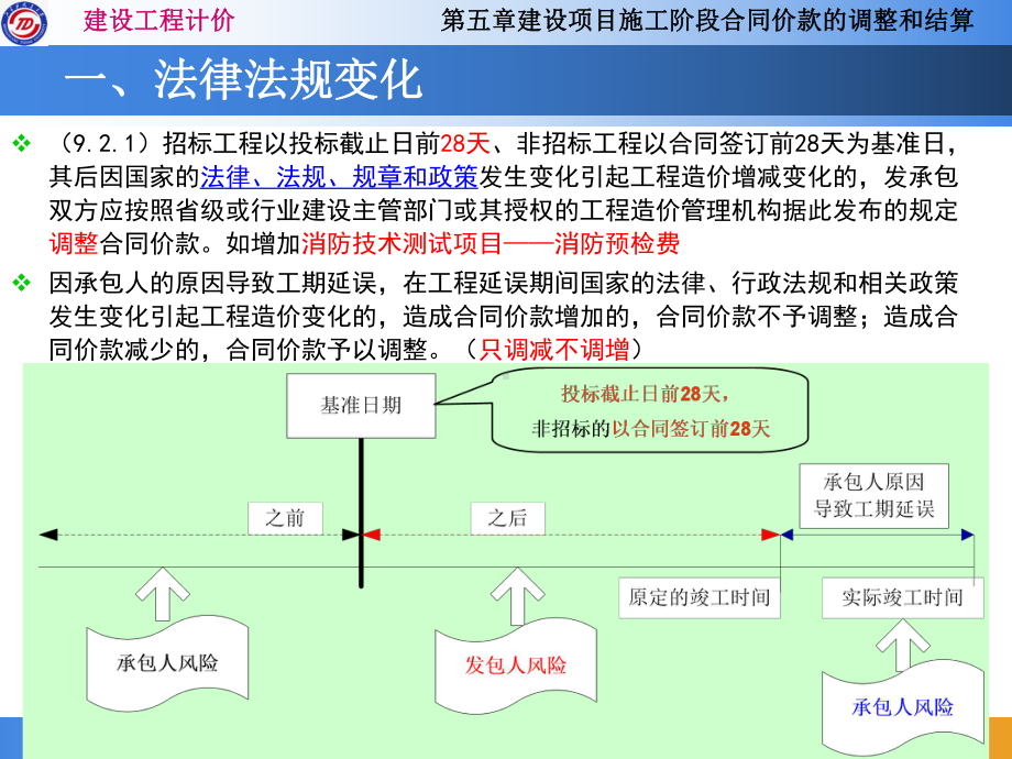 第五章建设项目施工阶段合同价款的调整和结算课件.ppt_第3页