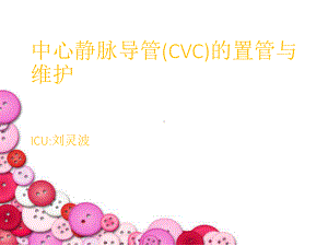 中心静脉导管的维护课件.ppt