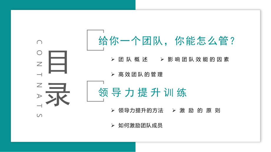 企业管理培训PPT团队管理和领导力修炼PPT课件（带内容）.pptx_第2页