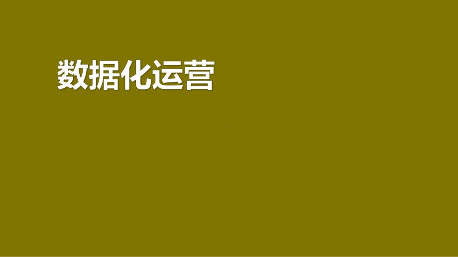 网店数据化运营-大数据分析-流量转化-SEO-网课件.pptx_第1页