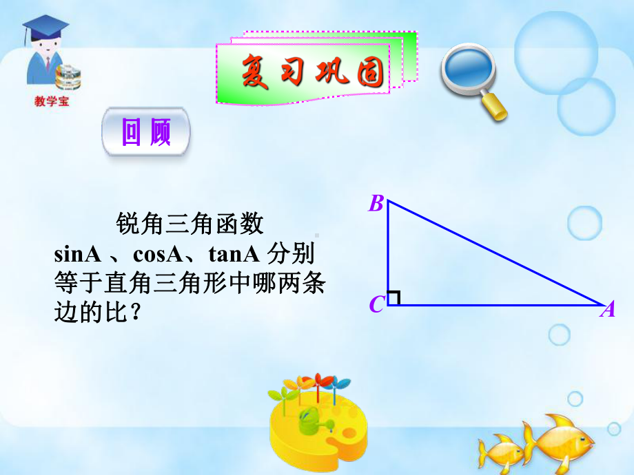 锐角三角函数的专题训练课件.ppt_第1页