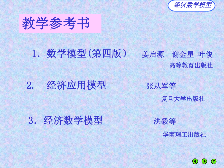 1经济数学模型371页PPT文档课件.pptx_第2页