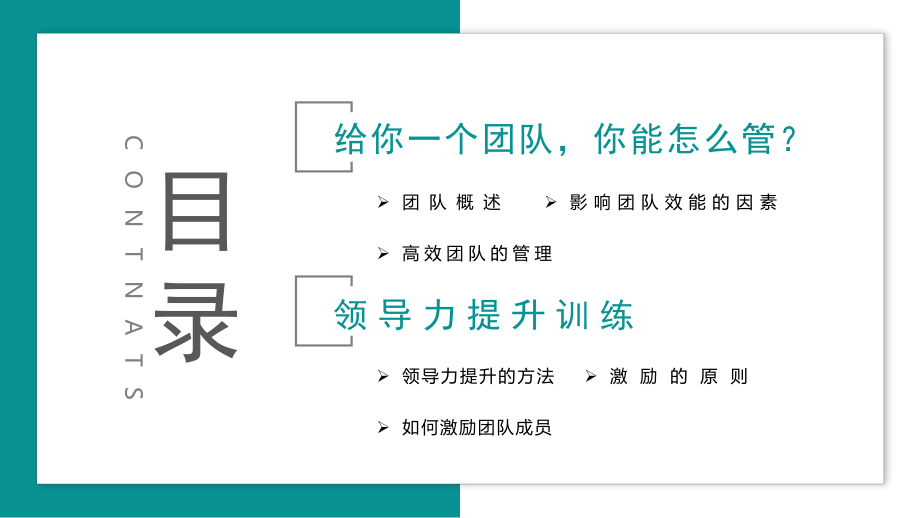 企业管理培训PPT团队管理和领导力修炼PPT课件（带内容）.ppt_第2页