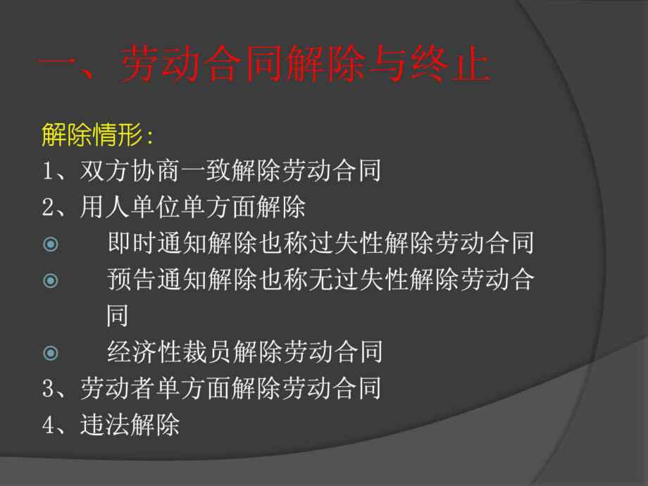 劳动合同的解除和终止课件.ppt_第2页