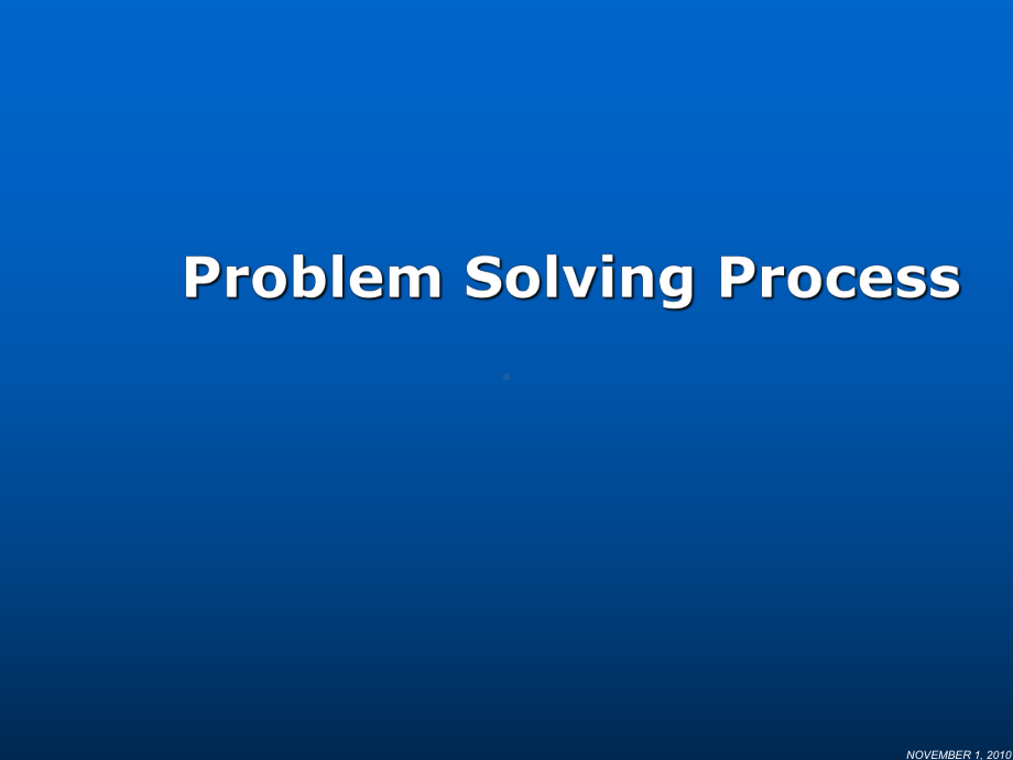 Problem-Solving问题处理方法课件.ppt_第1页