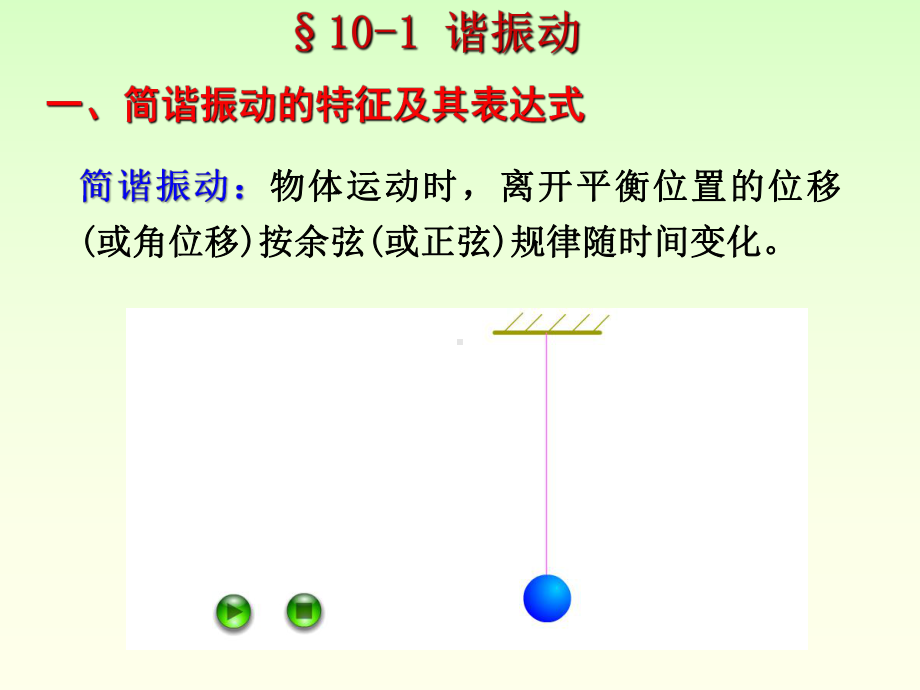 第十章机械振动和电磁振荡课件.ppt_第3页