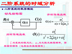 二阶系统的时域分析-精品课件.ppt