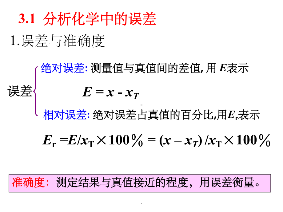 分析化学中的误差ppt课件.ppt_第2页