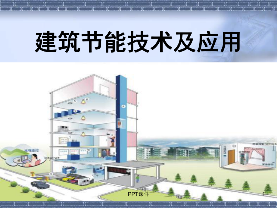 建筑节能技术及应用-ppt课件.ppt_第1页