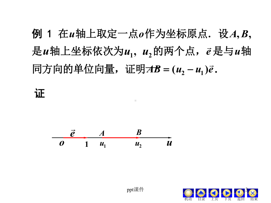 向量在轴上的投影与投影定理-ppt课件.ppt_第3页