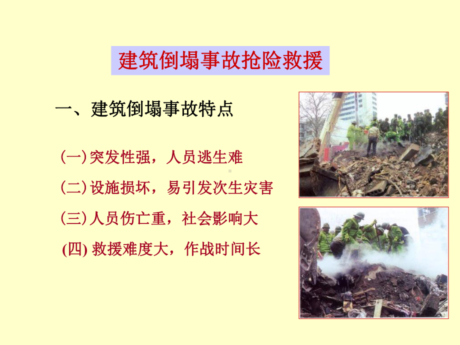 建筑倒塌救援(精品PPT课件.ppt_第1页