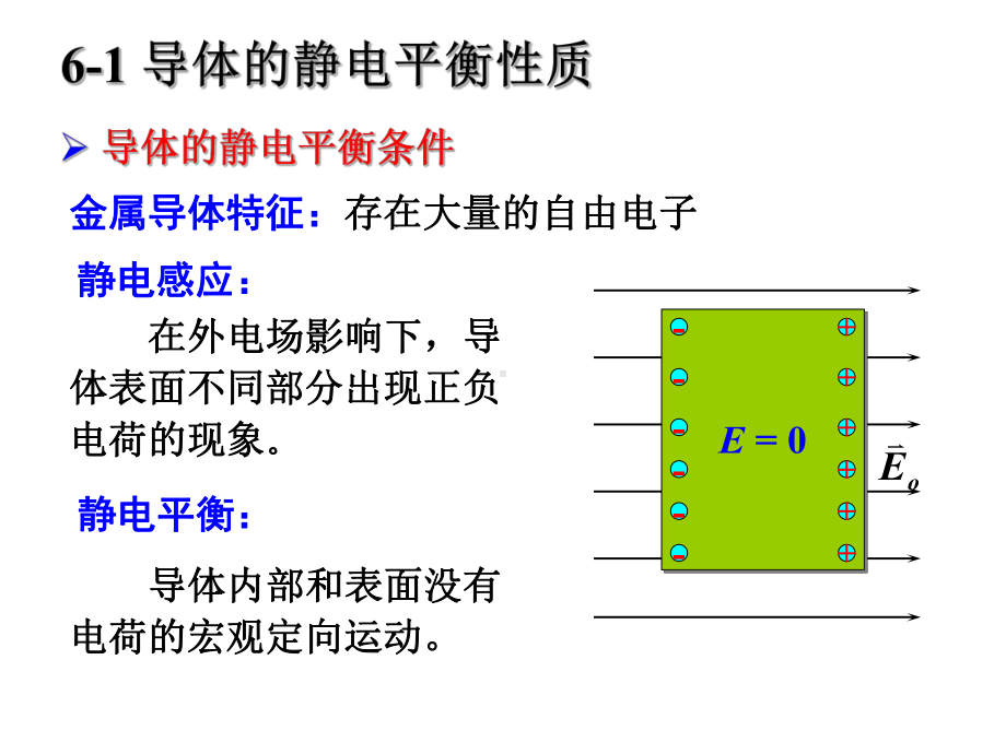 大学物理课件第六章静电场中的导体和电介质汇编.ppt_第3页