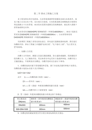 排水工程施工方案.docx