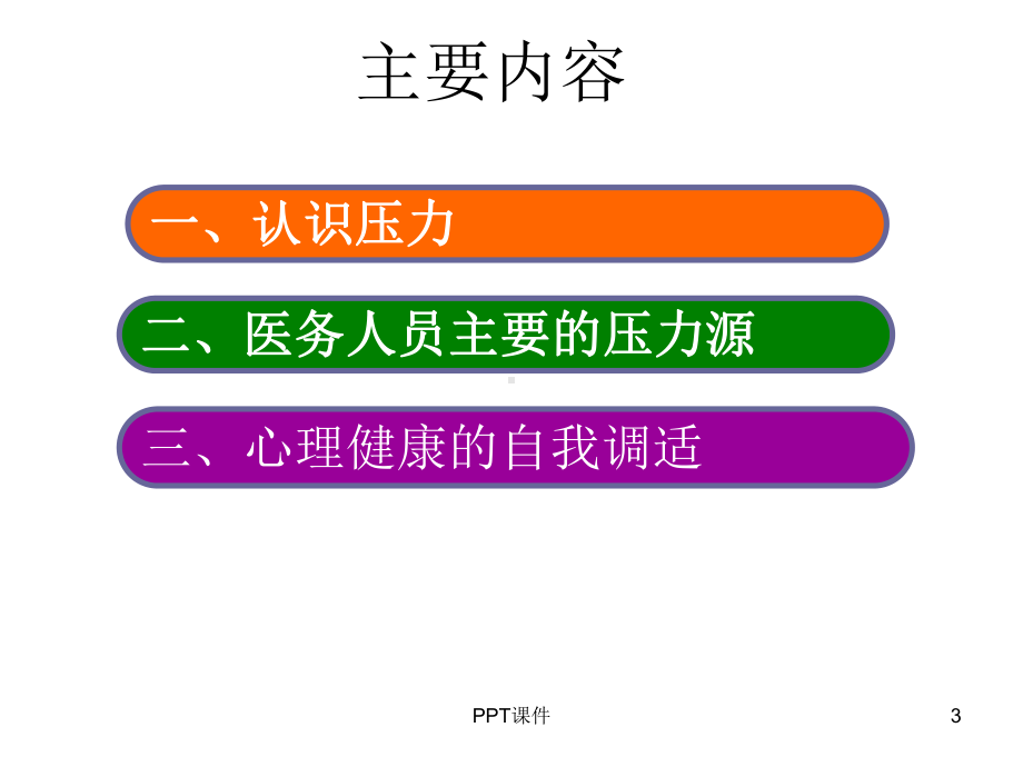 医务人员压力管理与心理调适-ppt课件.ppt_第3页