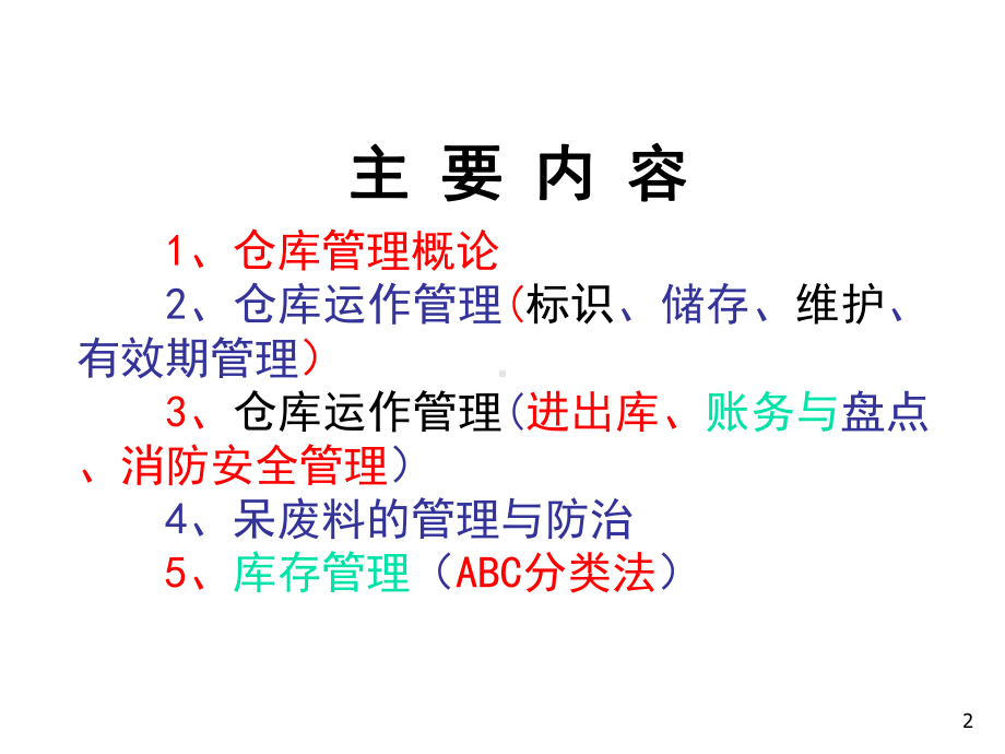 仓库管理员培训教材修订课件.ppt_第2页