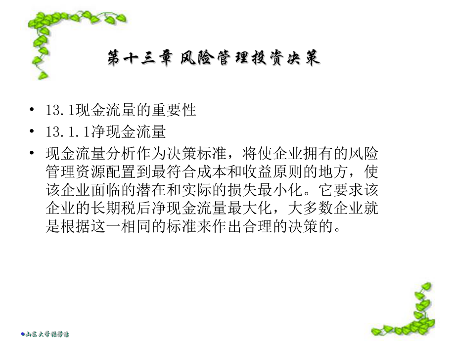 专题IV风险管理决策课件.ppt_第1页