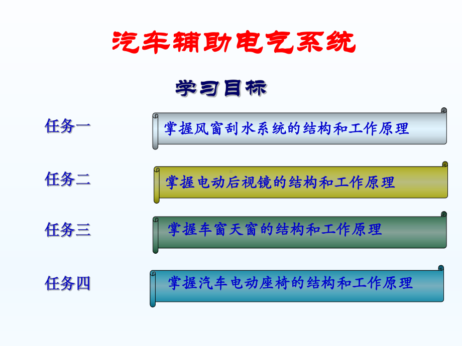 汽车辅助电气系统介绍课件.pptx_第1页