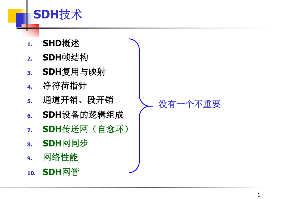 SDH技术与原理资料课件.ppt_第1页