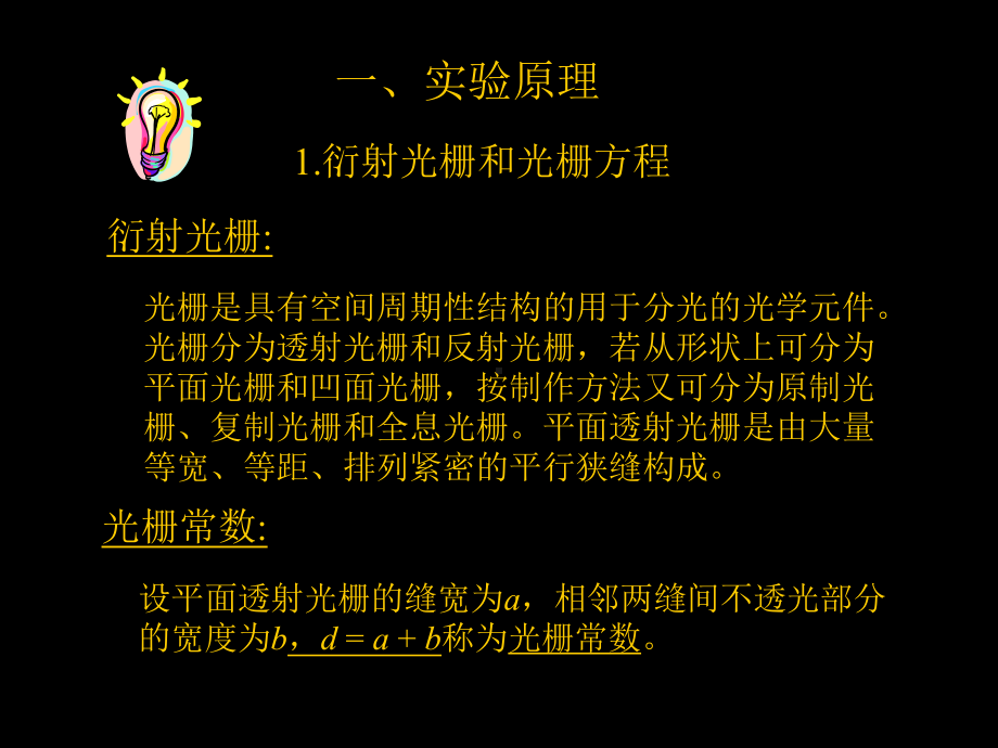 衍射光栅-大学物理试验课件.ppt_第3页