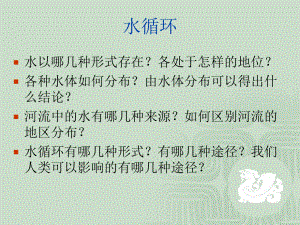 液态淡水人类可利用思考河流的补给冰川融水降雨地下水课件.ppt