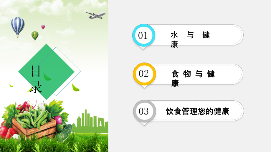 专题课件营养保健养生饮食与健康知识PPT模板.pptx_第3页