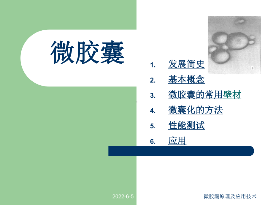 微胶囊原理及应用技术课件.ppt_第2页