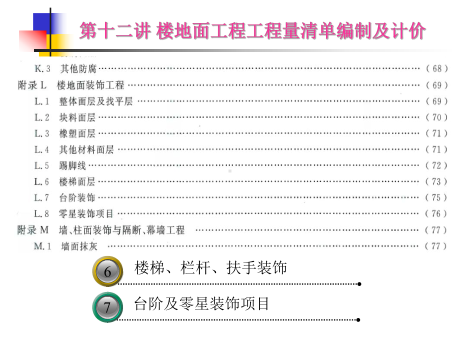 楼地面工程清单及计价课件.pptx_第1页