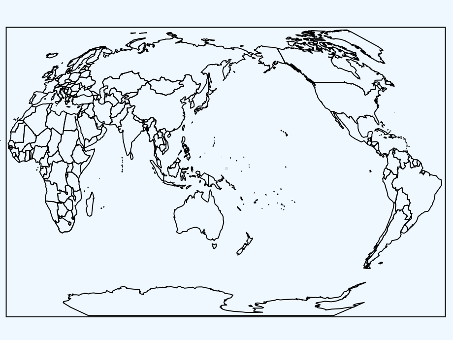 多套世界空白地图素材课件.ppt_第3页