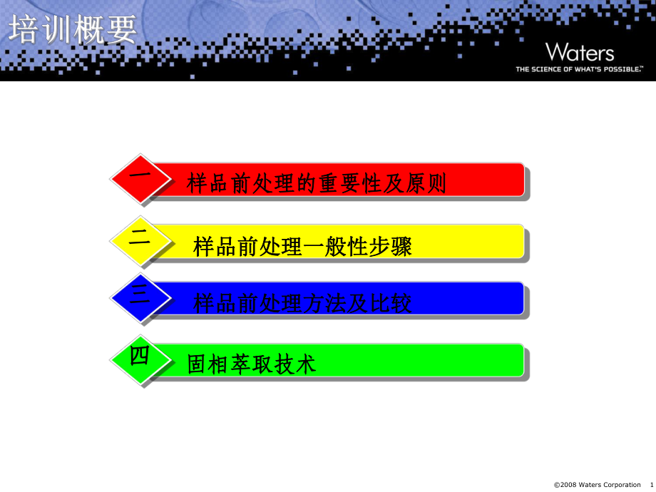 样品前处理技术基础理论课件.ppt_第1页