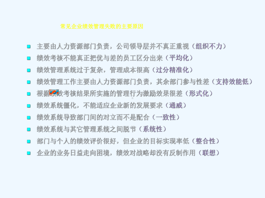 XX管理咨询有限公司绩效管理与绩效指标的制定PPT课件.ppt_第3页