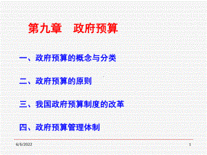 政府预算与预算管理体制课件.ppt