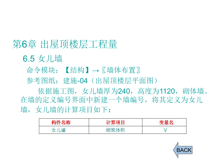 第5章-二三层构件工程量-第6章-出屋顶楼层工程量课件.ppt_第3页