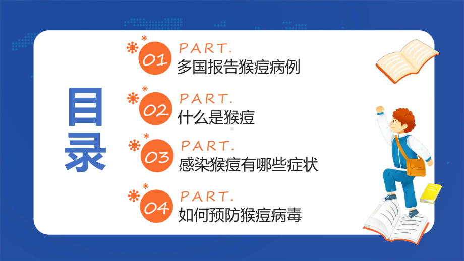 图文猴痘病毒科普卡通风猴痘传染病防治知识讲座主题班会PPT演示课件.pptx_第2页